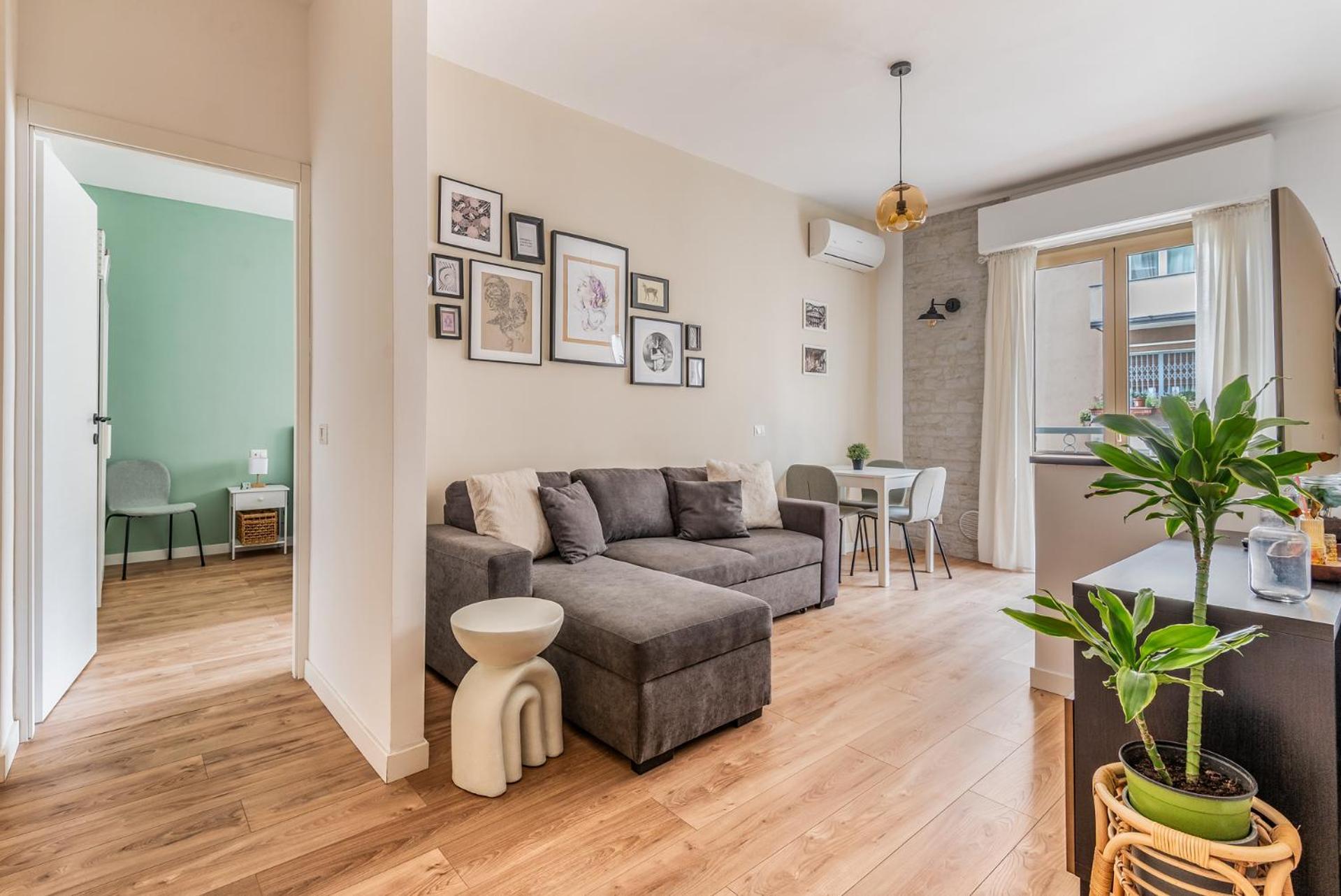 4 Pax Wi-fi Lorenteggio Apartamento Milán